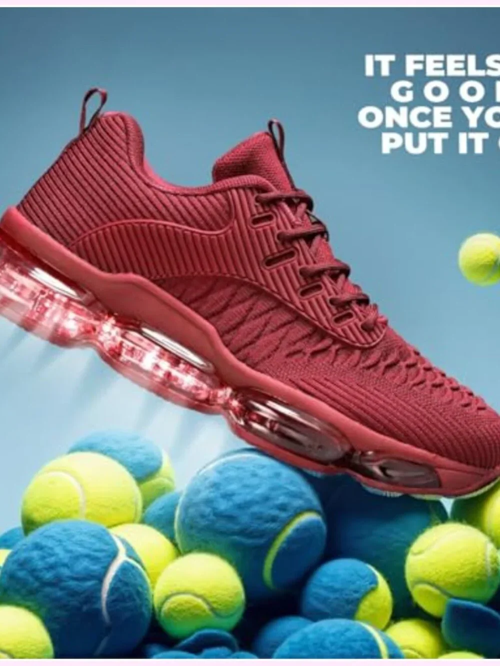 Women's Walking Running Shoes Air Cushion Fashion Sneakers Breathable Sport Gym